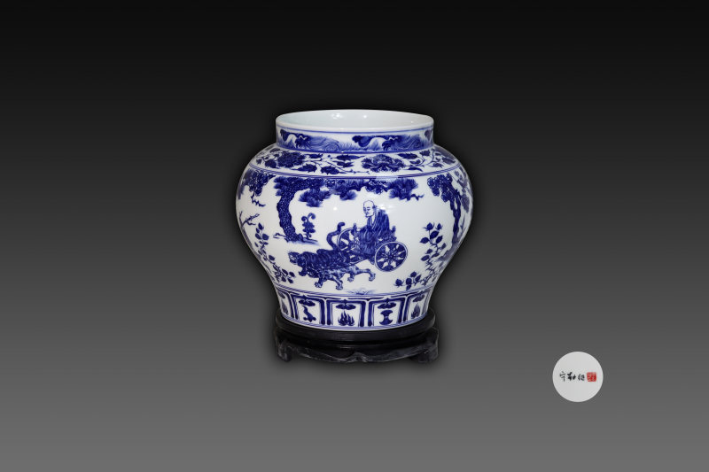 宁勤征 国宝青花双绝